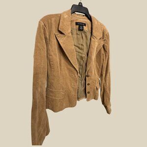 Calvin Klein Corduroy Blazer Jacket – Tan | Women’s L
